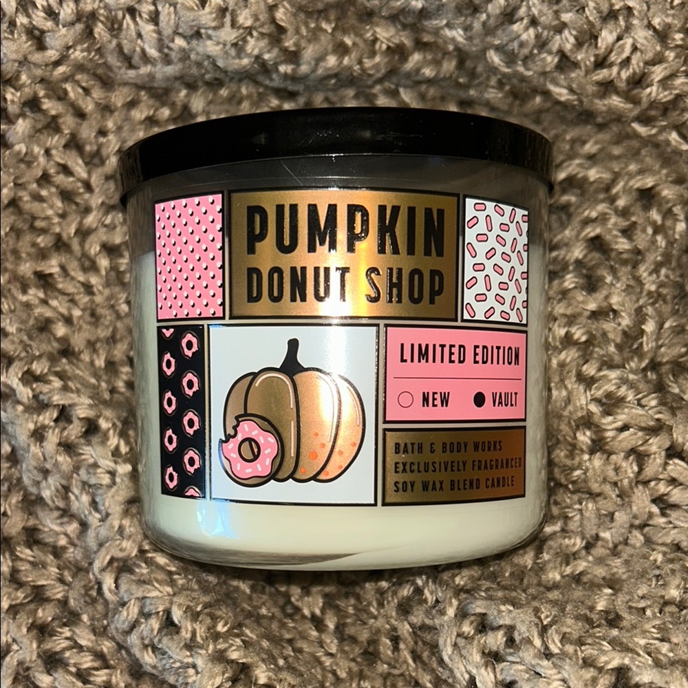 Pumpkin Donut Shop Limited Edition Candle